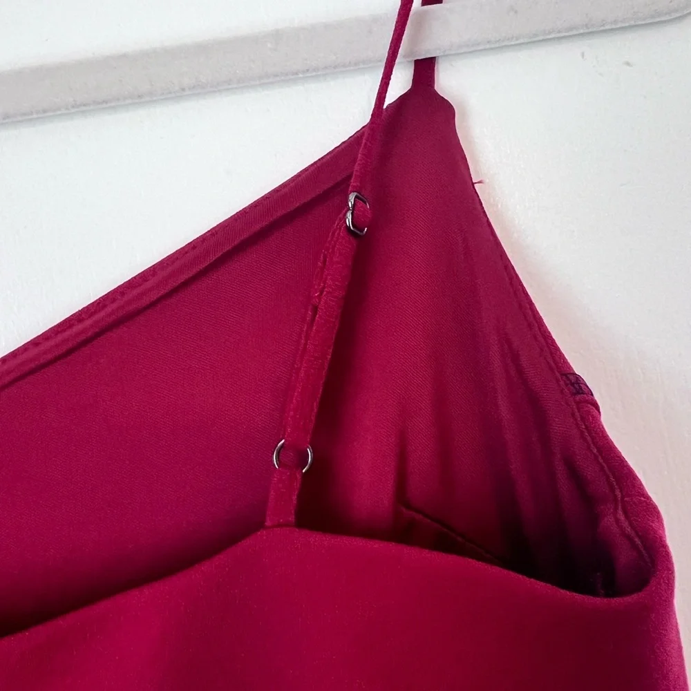 NWT 1.State red Bodycon midi dress